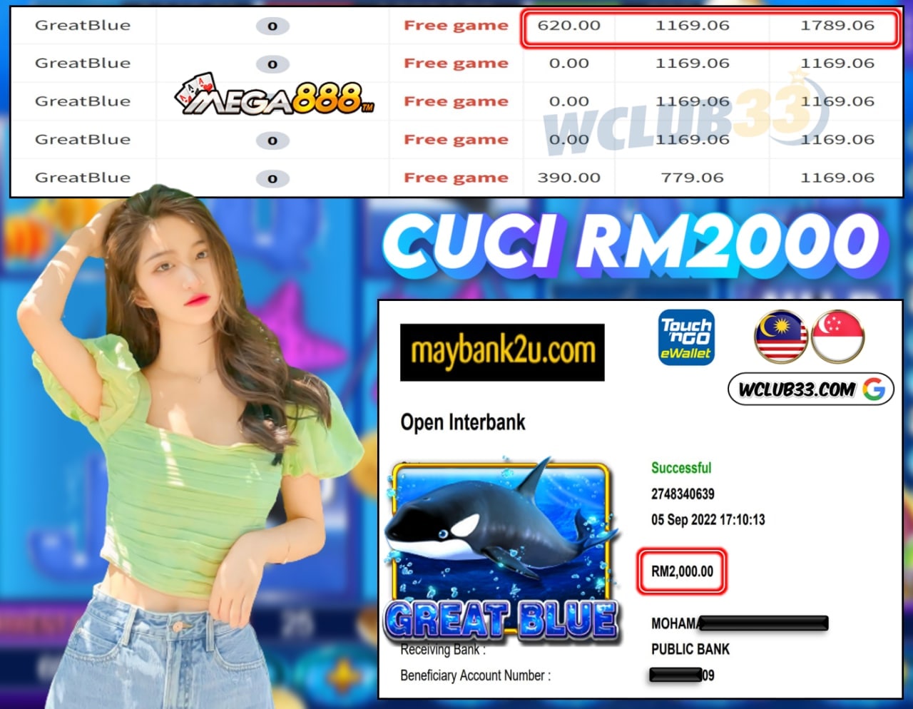 MEGA888 » CUCI RM 2,000