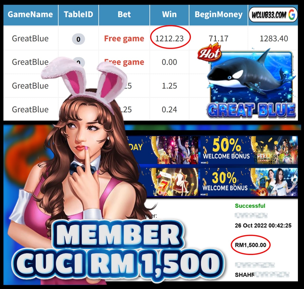 MEGA888 » CUCI RM1,500