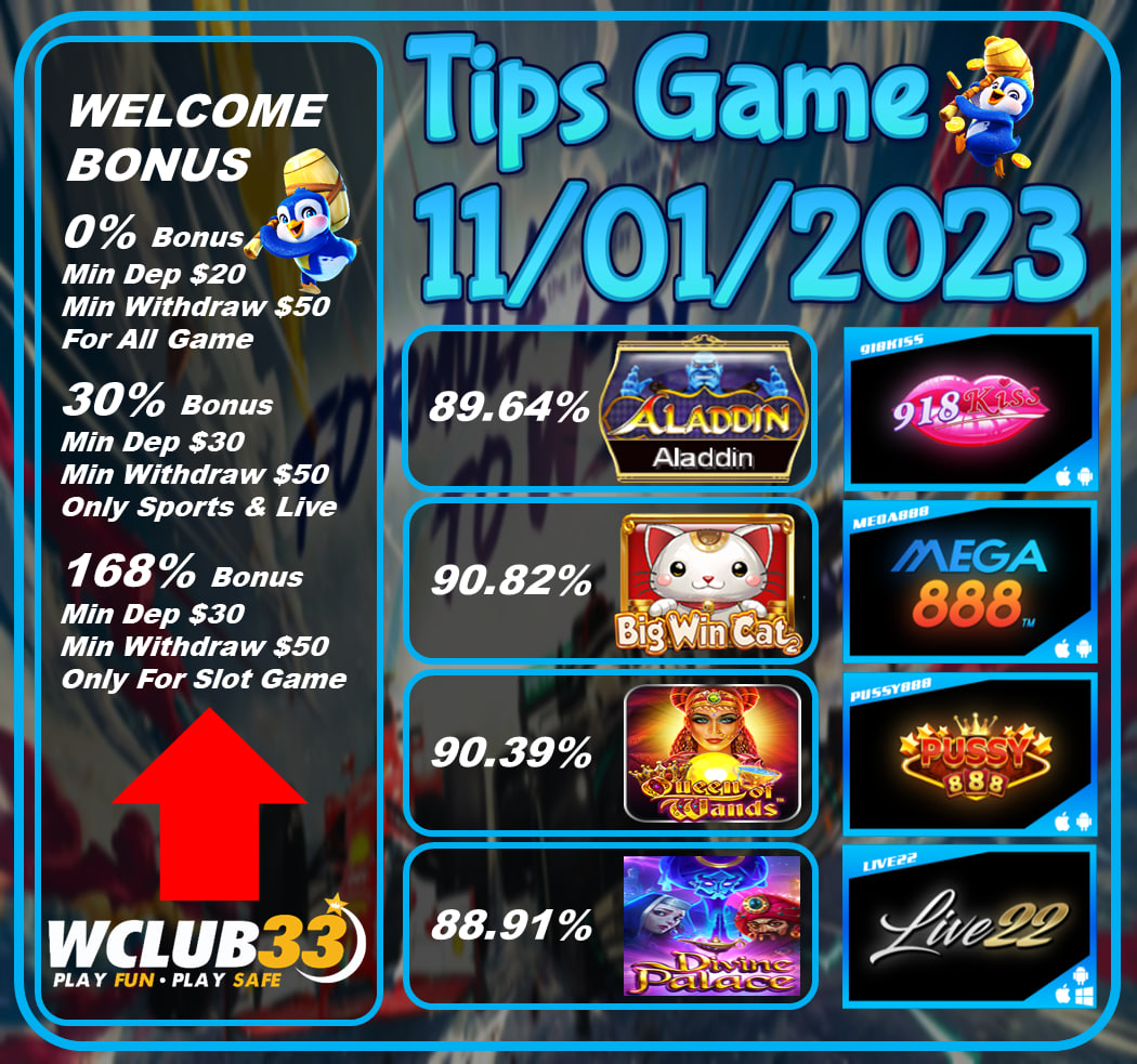 UPDATE TIPS GAME 11/01