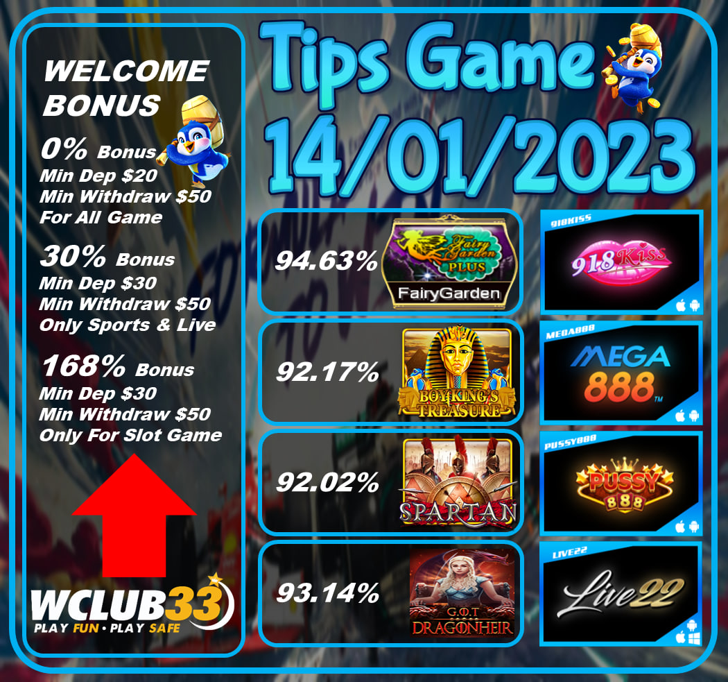 UPDATE TIPS GAME 14/01