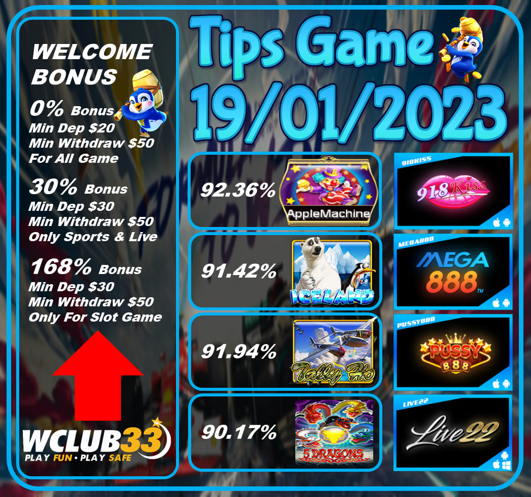 UPDATE TIPS GAME 19/01