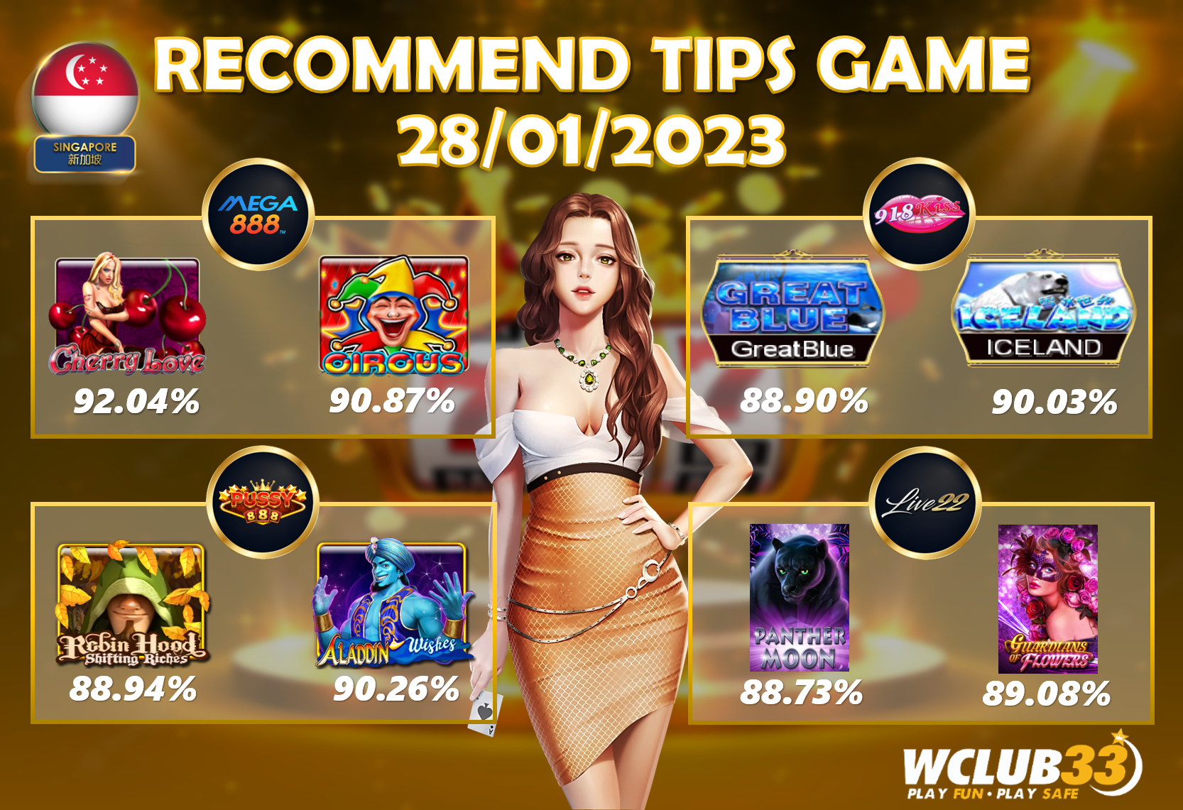 UPDATE TIPS GAME 28/01