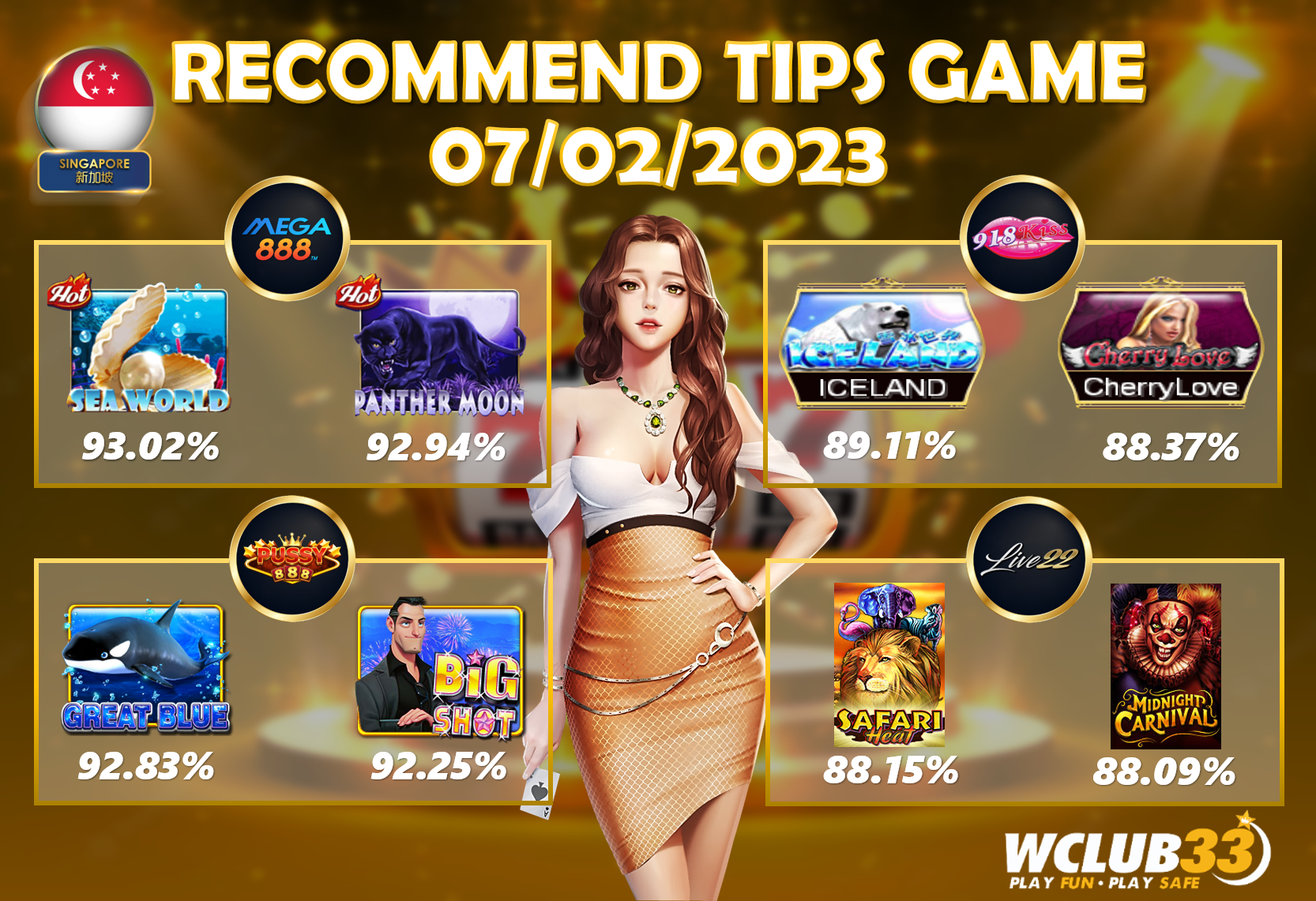 UPDATE TIPS GAME 07/02