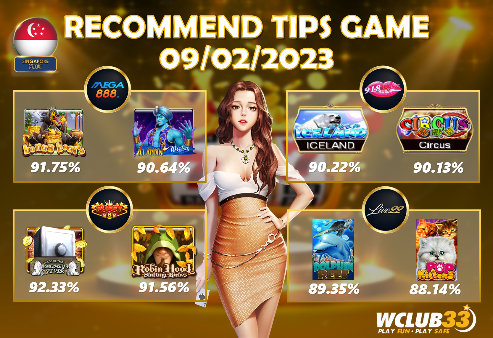 UPDATE TIPS GAME 09/02