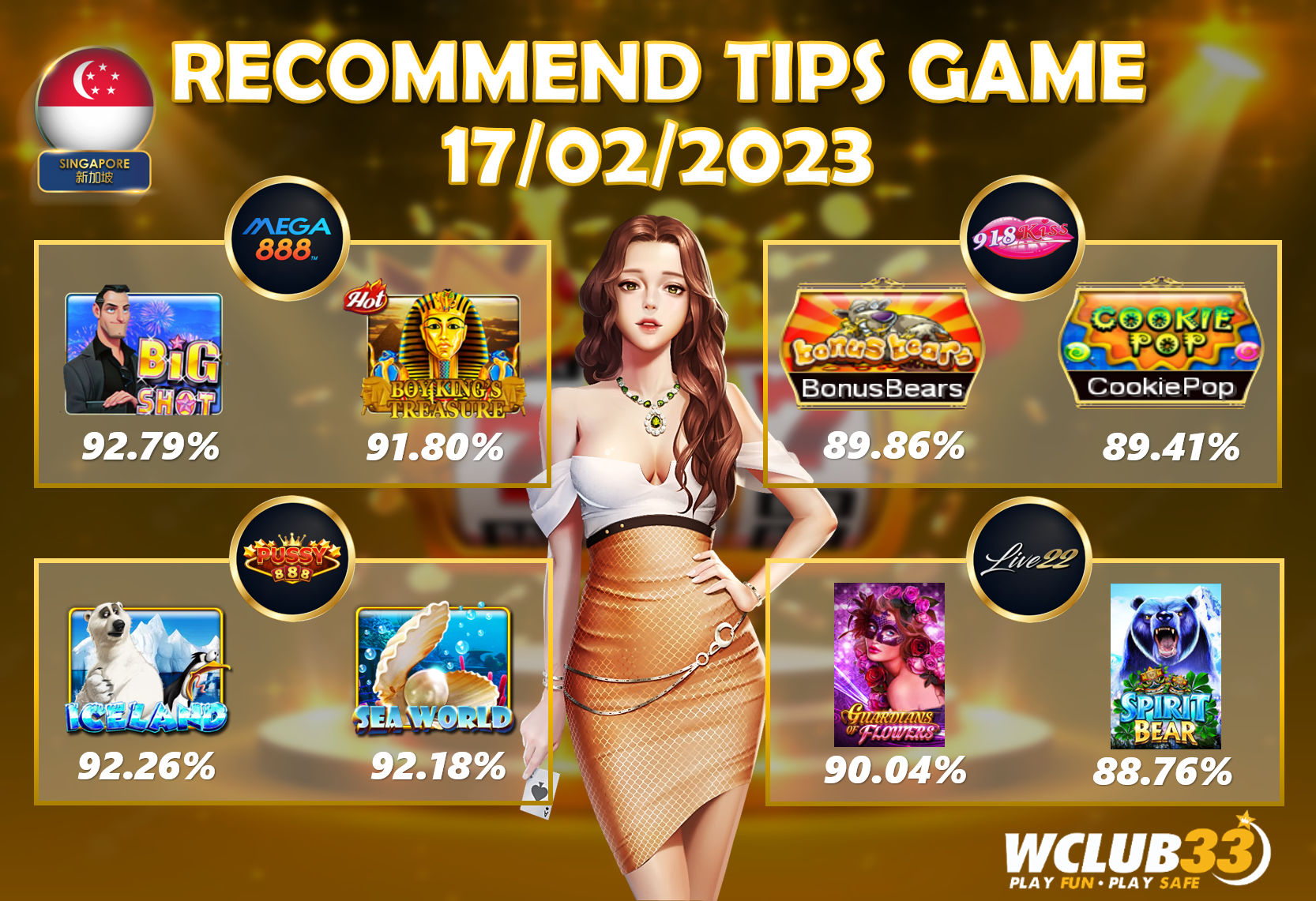 UPDATE TIPS GAME 17/02
