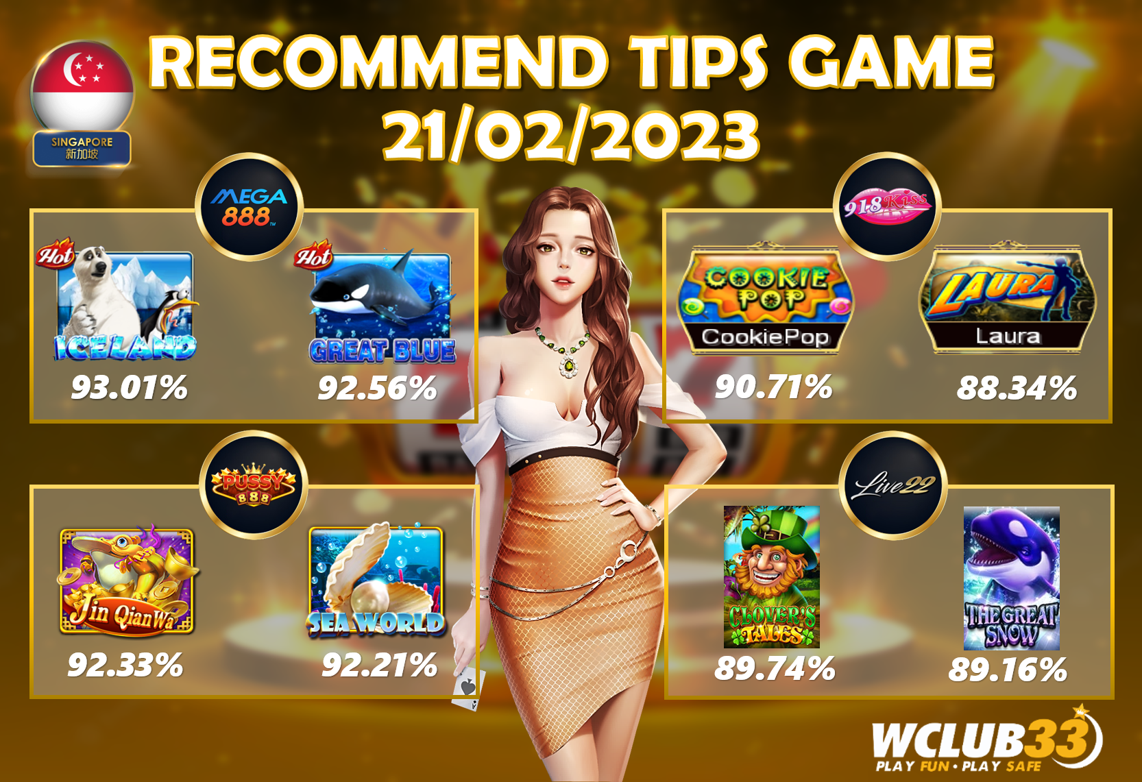 UPDATE TIPS GAME 21/02