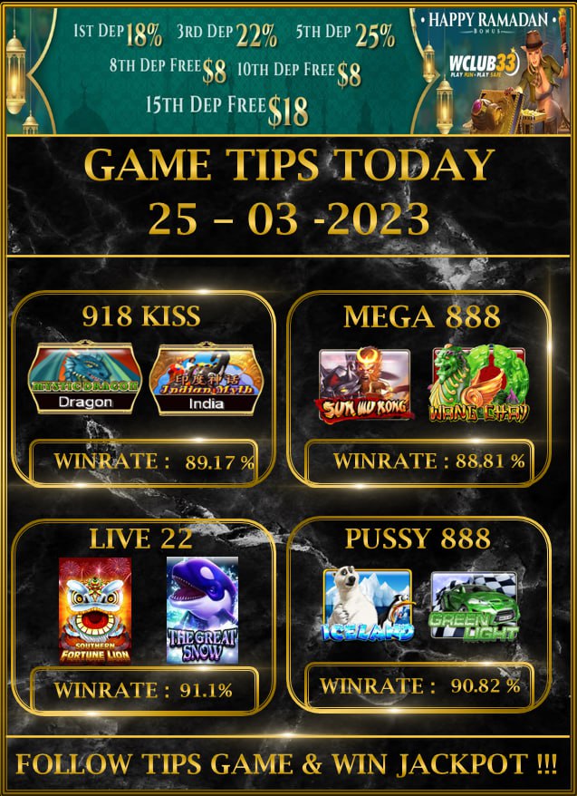 TIPS GAME 25/03