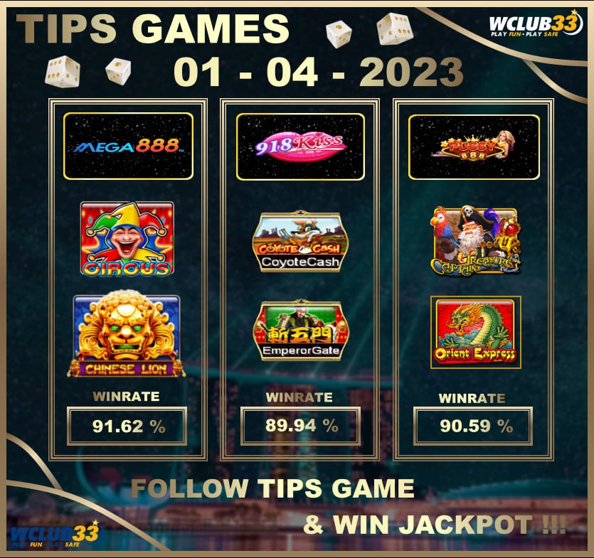UPDATE TIPS GAME 01/04