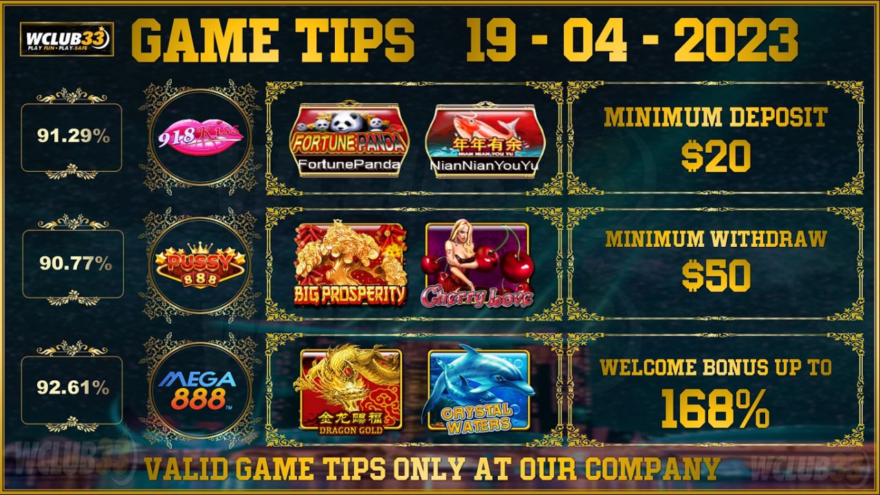 UPDATE TIPS GAME 19/04
