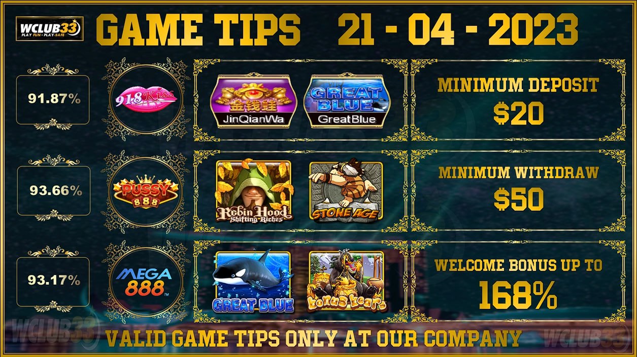 UPDATE TIPS GAME 21/04