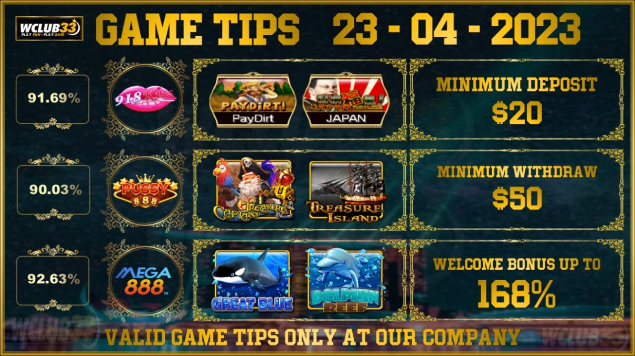 UPDATE TIPS GAME 23/04