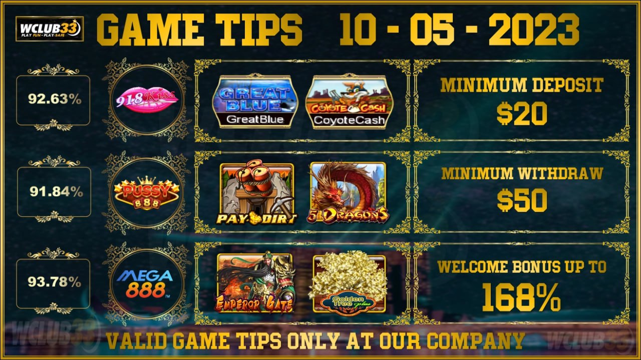 UPDATE TIPS GAME 10/05
